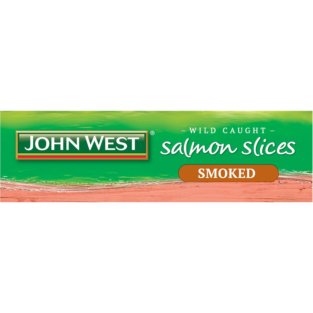 John West Wild Caught Salmon Slices Naturally Smoked 125g