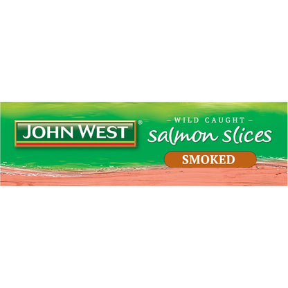 John West Wild Caught Salmon Slices Naturally Smoked 125g