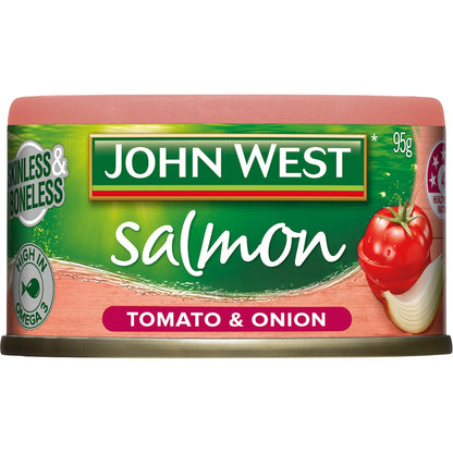 John West Salmon With Tomato & Onion 95g