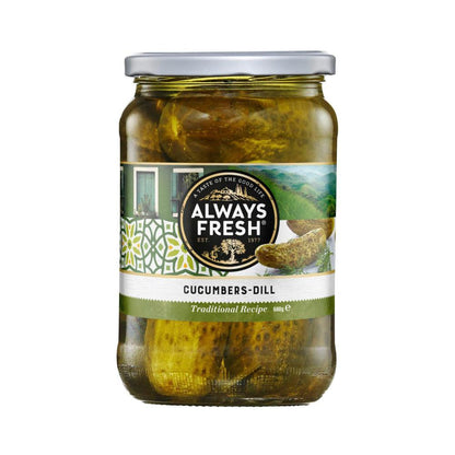 Always Fresh Pickled Dill Cucumbers - 680g