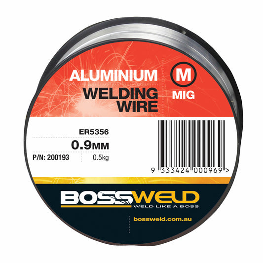 Bossweld Aluminium MIG Wire - 0.9mm - 0.5kg