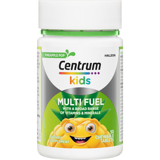 Centrum Kids Multi Fuel With A Broad Range Of Vitamins 50 Pack
