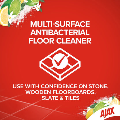 Ajax Floor Cleaner Stone Safe Baking Soda & Citrus 750ml
