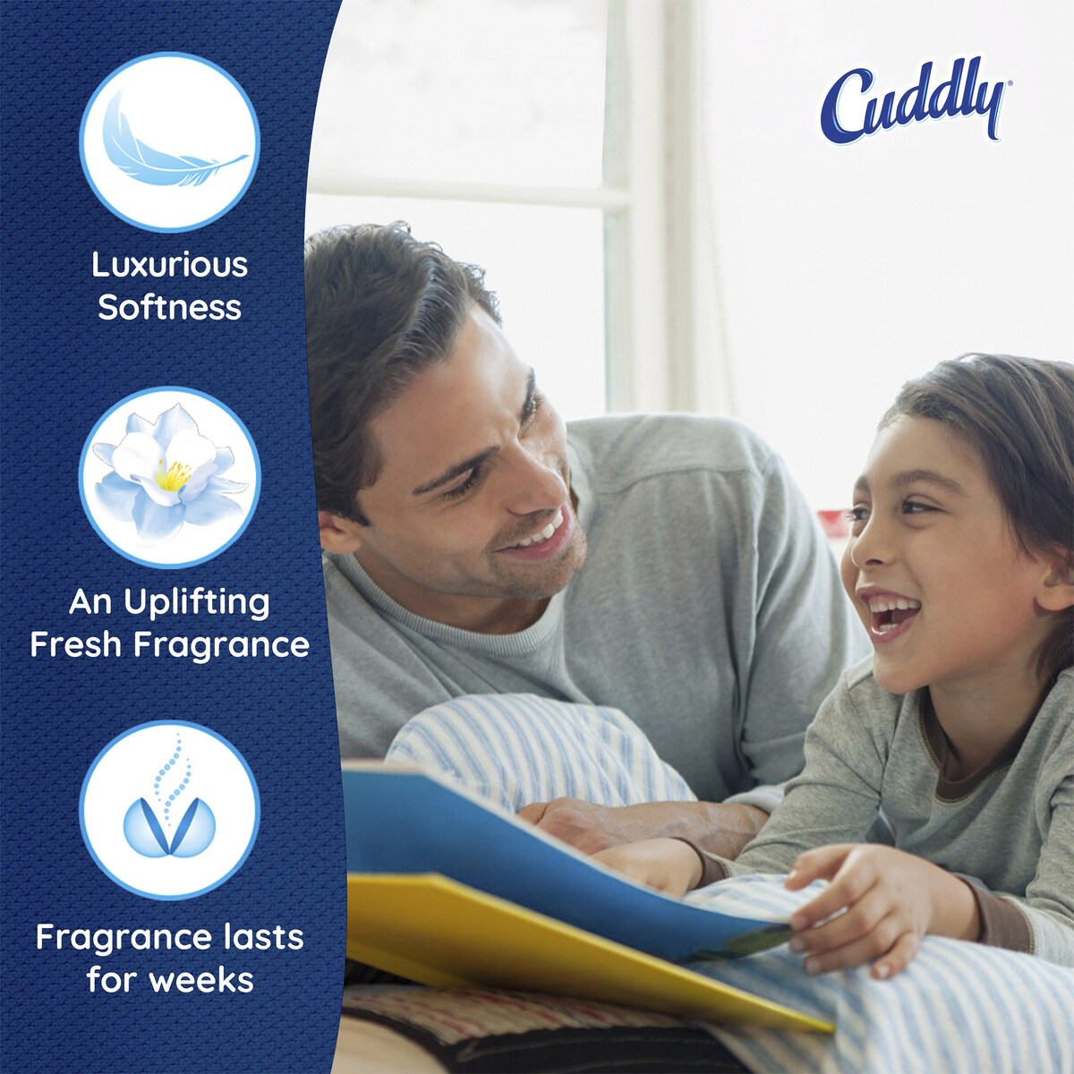 Cuddly Fabric Softener Sunshine Fresh 2L