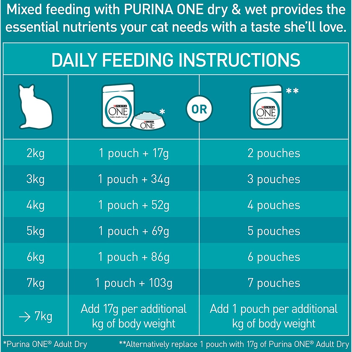 Purina One Adult Ocean Fish In Gravy Wet Cat Food 70g