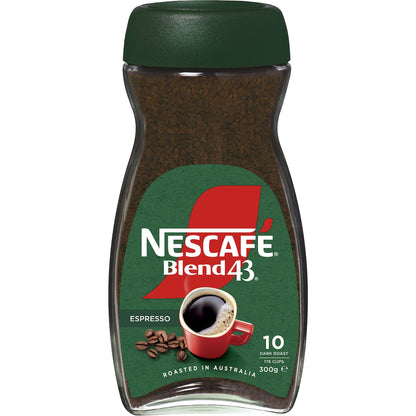 Nescafe Blend 43 Espresso Instant Coffee 300g