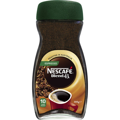 Nescafe Blend 43 Espresso Instant Coffee Jar 300g