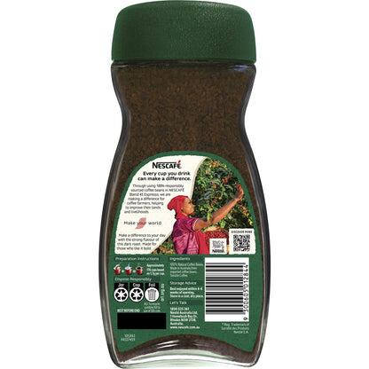 Nescafe Blend 43 Espresso Instant Coffee 300g