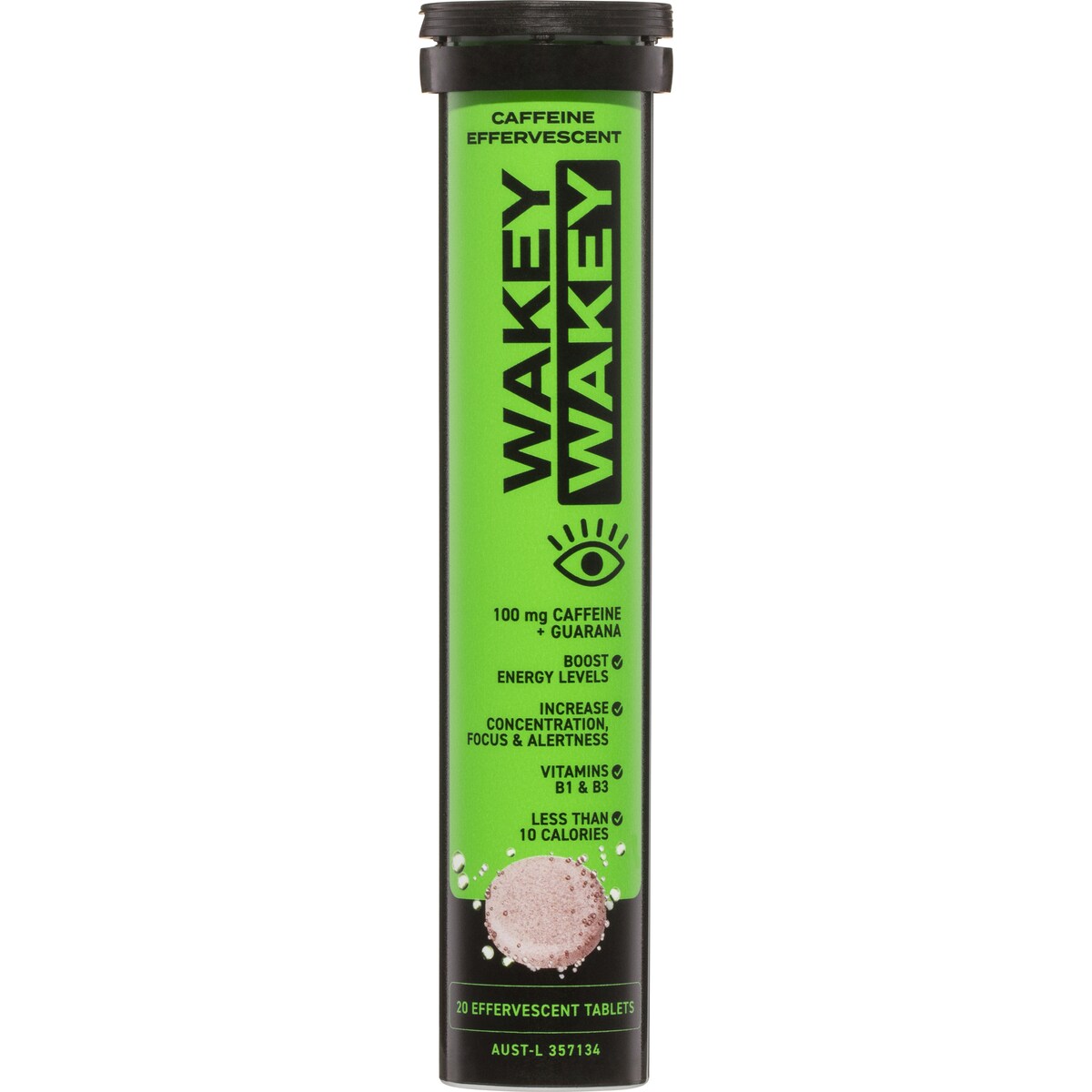 Wakey Wakey Energy Caffeine Effervescent 20 pack