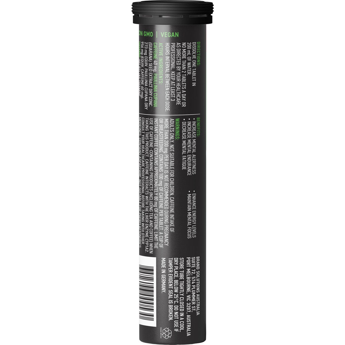 Wakey Wakey Energy Caffeine Effervescent 20 pack