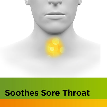 Strepsils Herbal Cough Blocked Nose Sore Throat Lozenges Honey Lemon 16 Pack