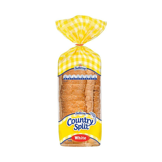 Buttercup Country Split White Bread - 450g
