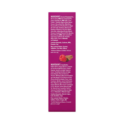 Nice & Natural Nut Bars Mixed Berry Multipack Snacks 6 Pack - 192g