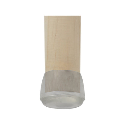Surface Gard Clear Round Chair Tip - 22mm - 4 Pack