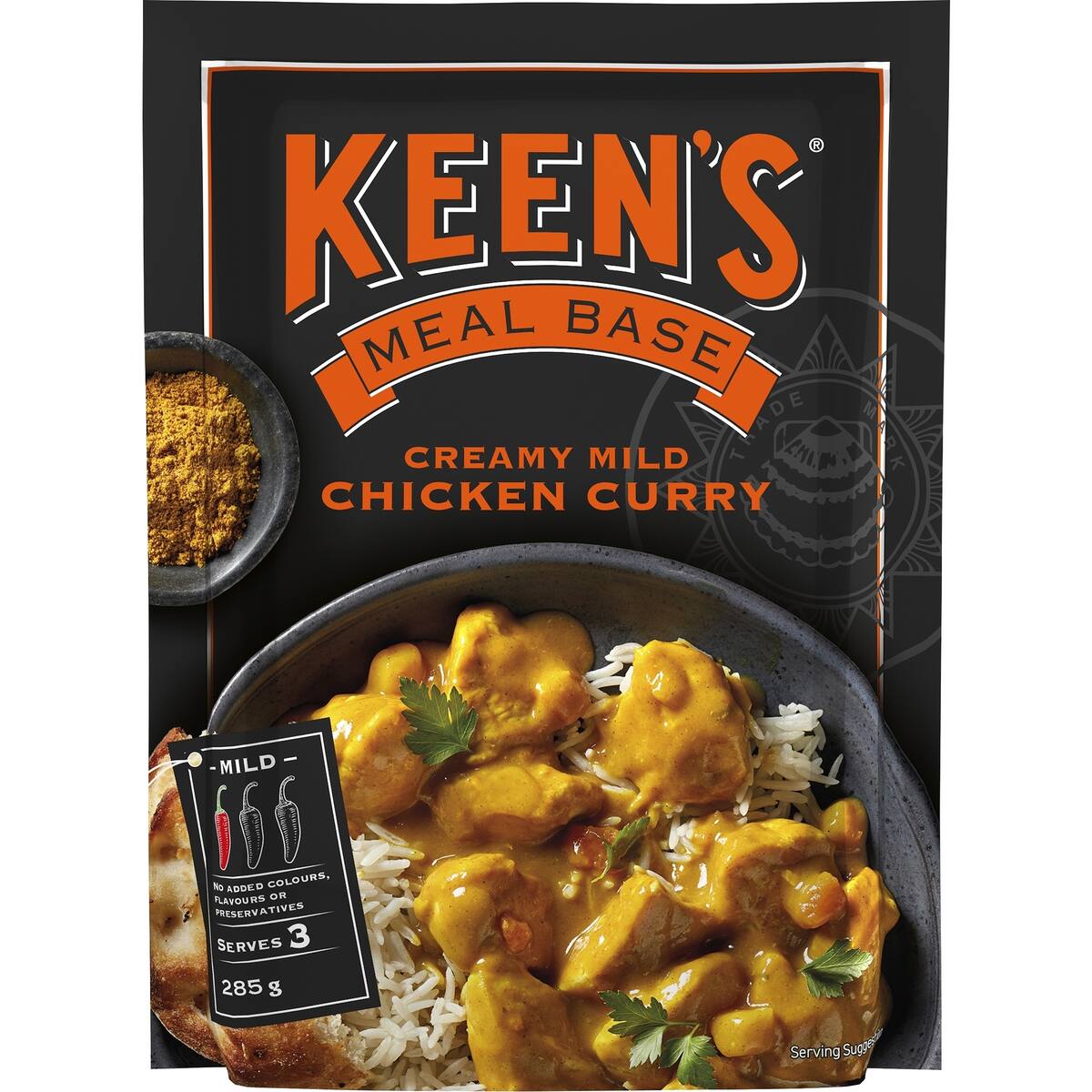 Keen's Meal Base Creamy Mild Chicken Curry 285g