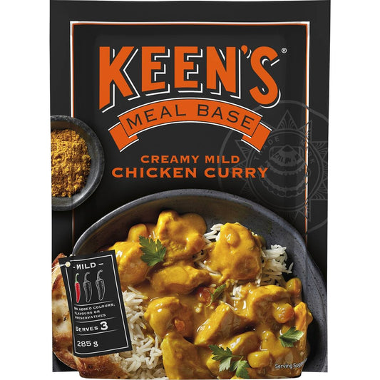 Keen's Meal Base Creamy Mild Chicken Curry 285g