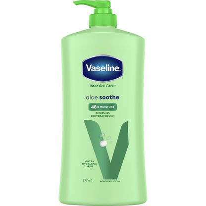 Vaseline Intensive Care Body Lotion Aloe Smooth 750ml