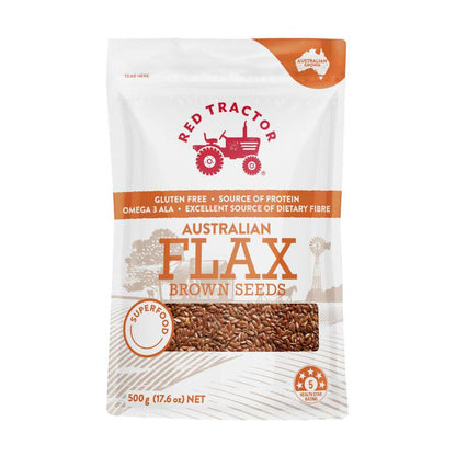 Red Tractor Flax Brown Seeds - 500g