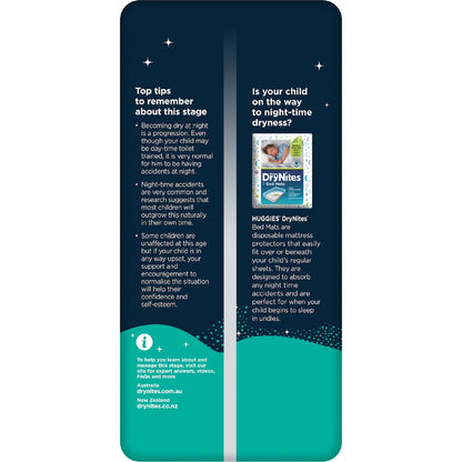 Huggies Drynites Night Pants Boy 2-4 Years (13-20kg) 10 Pack