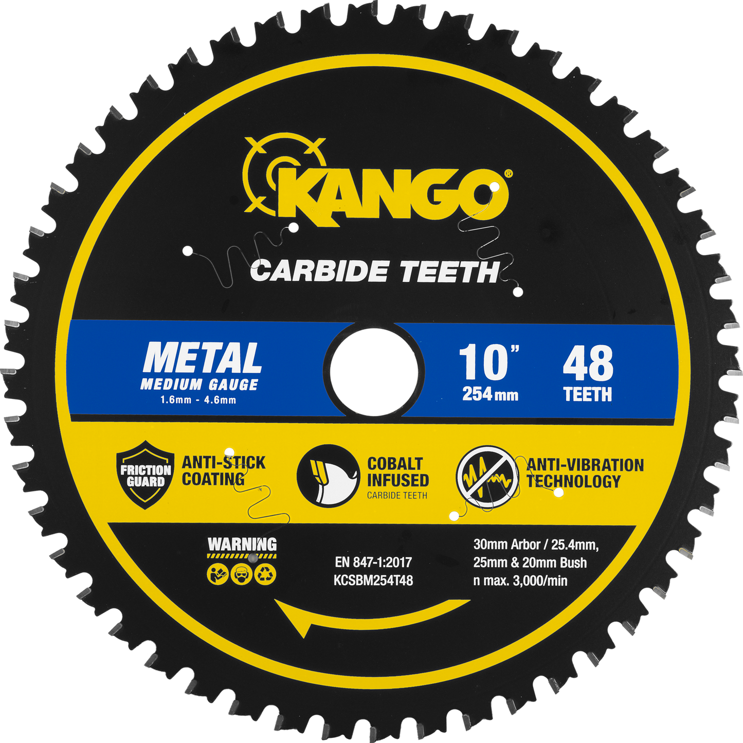 Kango Metal Mitre Saw Blade - 254mm - 48T
