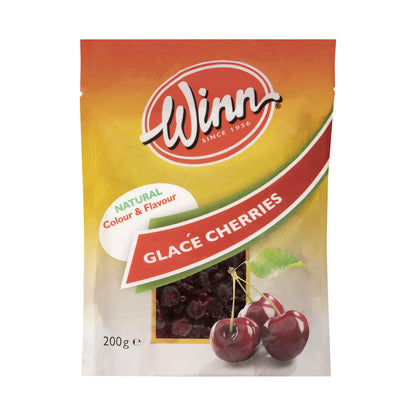 Winn Red Glace Cherries - 200g