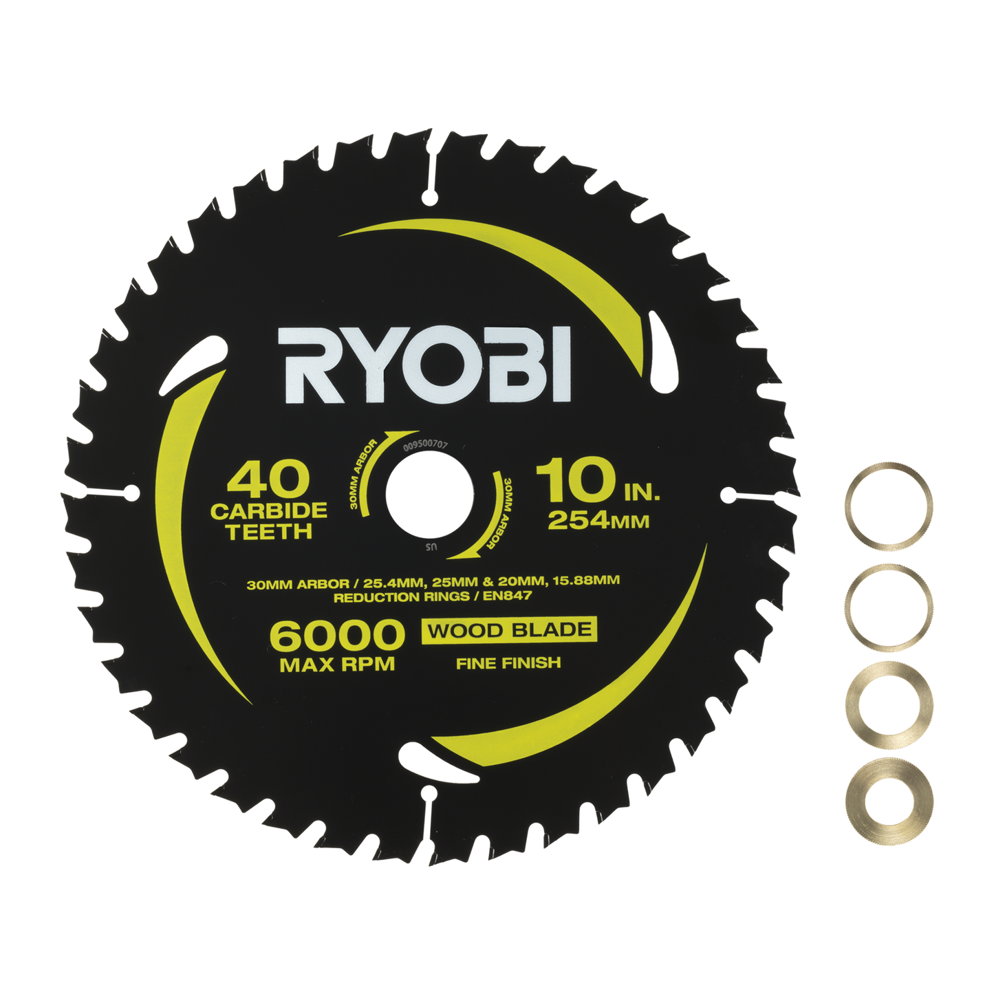 Ryobi Mitre Saw Blade - 254mm - 40T
