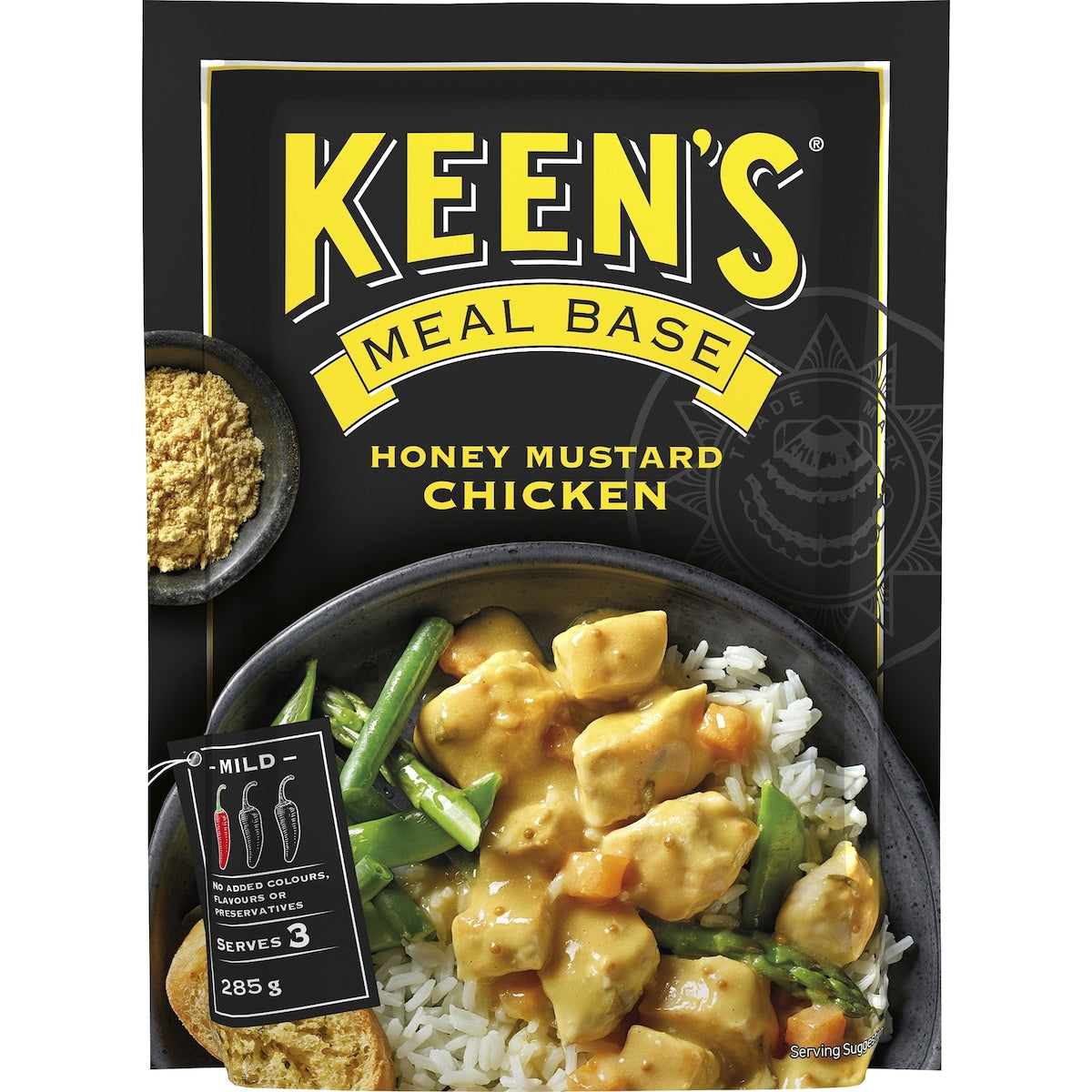 Keens Meal Base Creamy Honey Mustard Chicken 285g