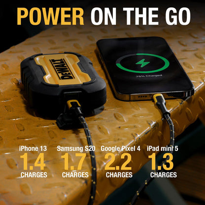 Dewalt Powerbank - 10,000 mAh - 2 Port