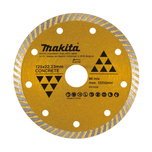 Makita 125mm Diamond Blade Turbo