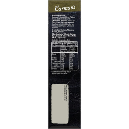 Carmans Muesli Bars Original Fruit Free 6 pack