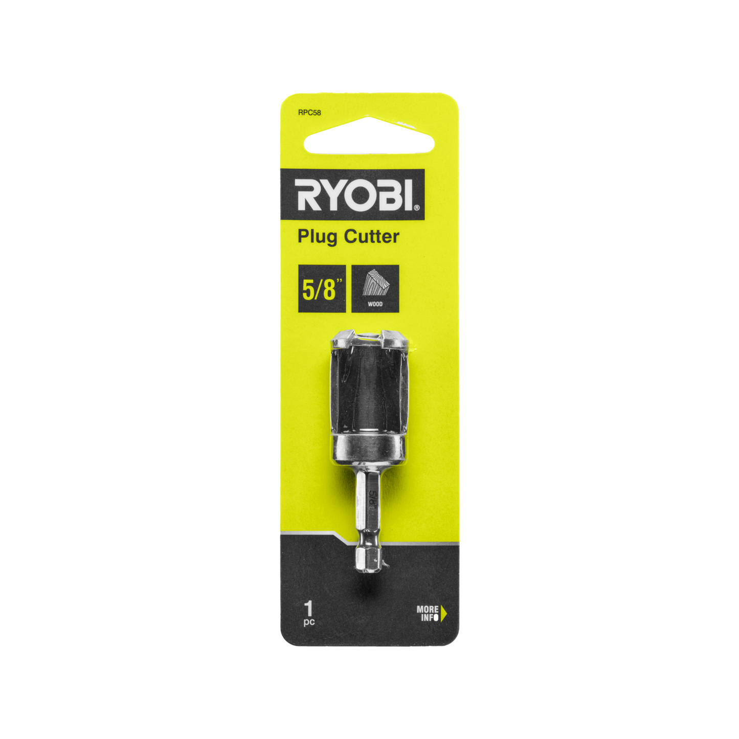 Ryobi Plug Cutter - 1/4" - 6.4mm