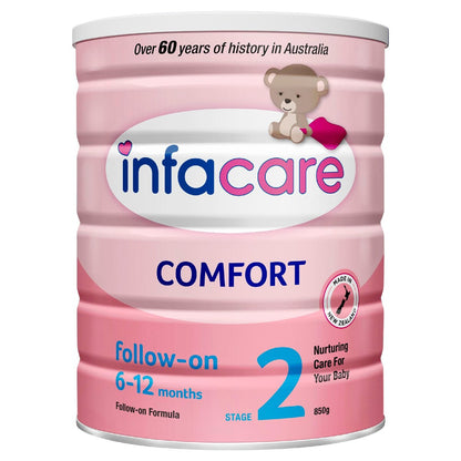 Infacare Comfort Follow-on Formula Stage 2, 6-12 Months 850g