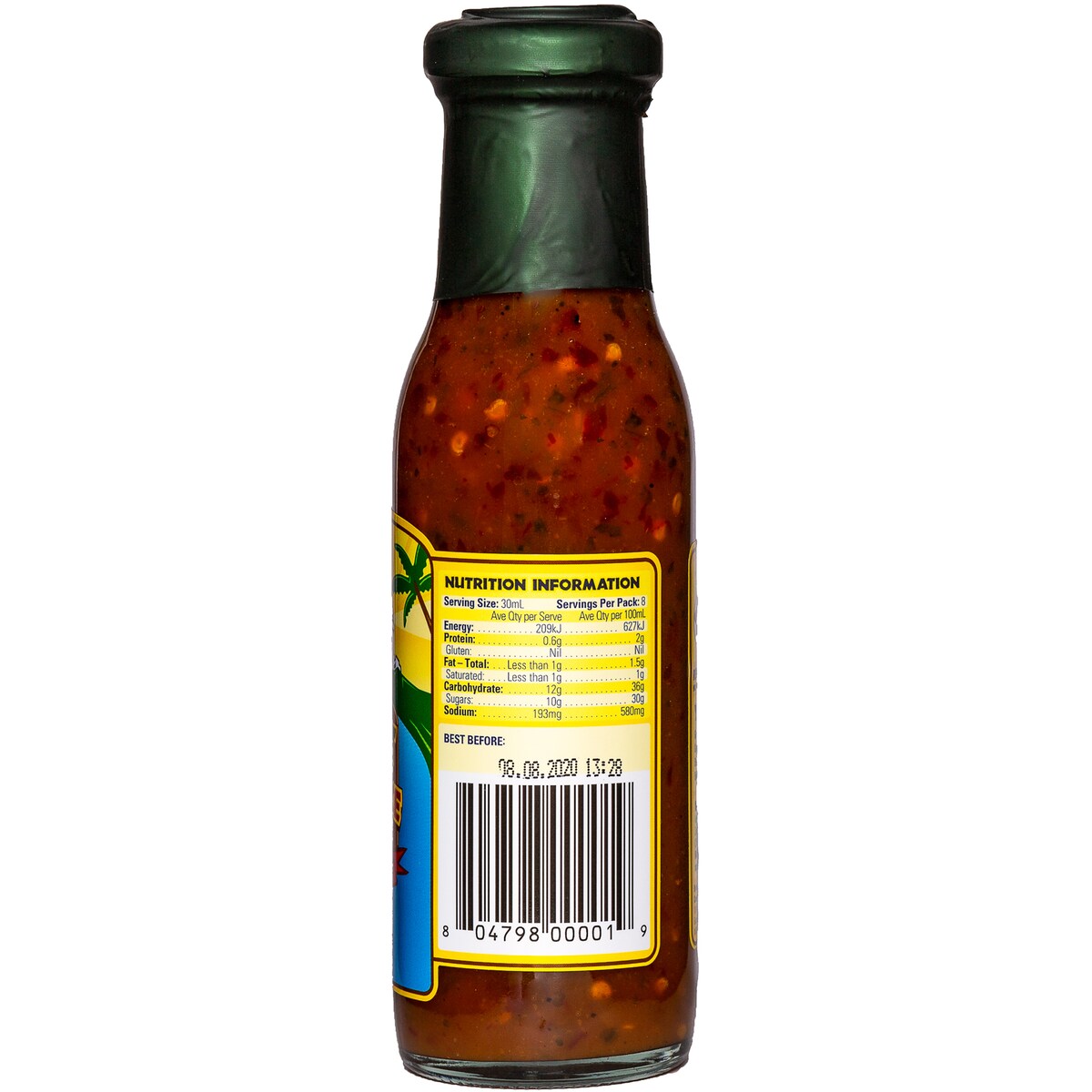 Byron Bay Chilli Co. Chilli Sauce Fiery Coconut 250mL