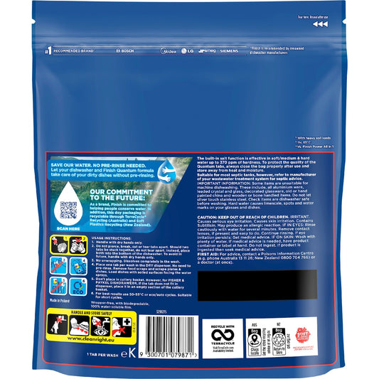 Finish Quantum Dishwashing Tablets Lemon 36 Pack