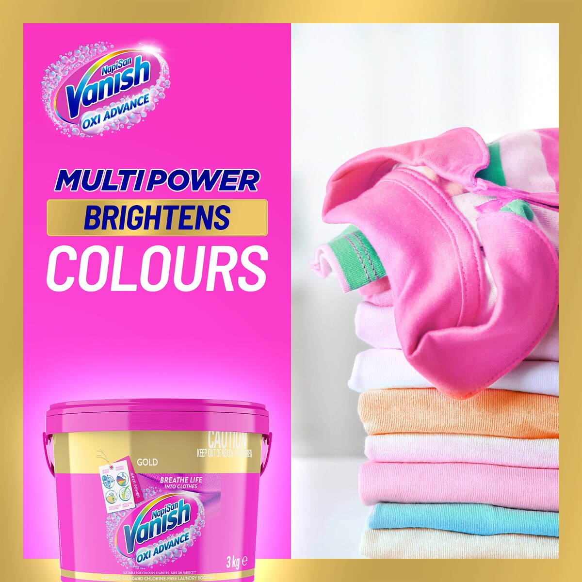 Vanish Gold Stain Remover Powder 3kg