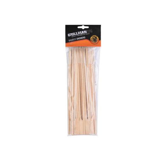 Grillman BBQ Bamboo Skewers 50 Pieces - 1 Pack
