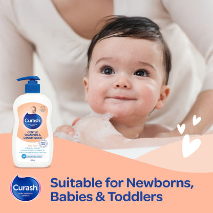 Curash Gentle Baby Shampoo & Conditioner 400ml