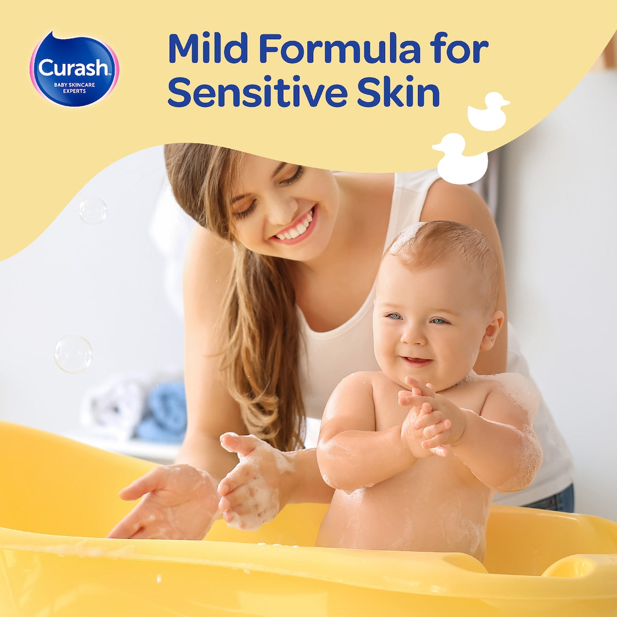 Curash Gentle Baby Head To Toe Wash 400ml