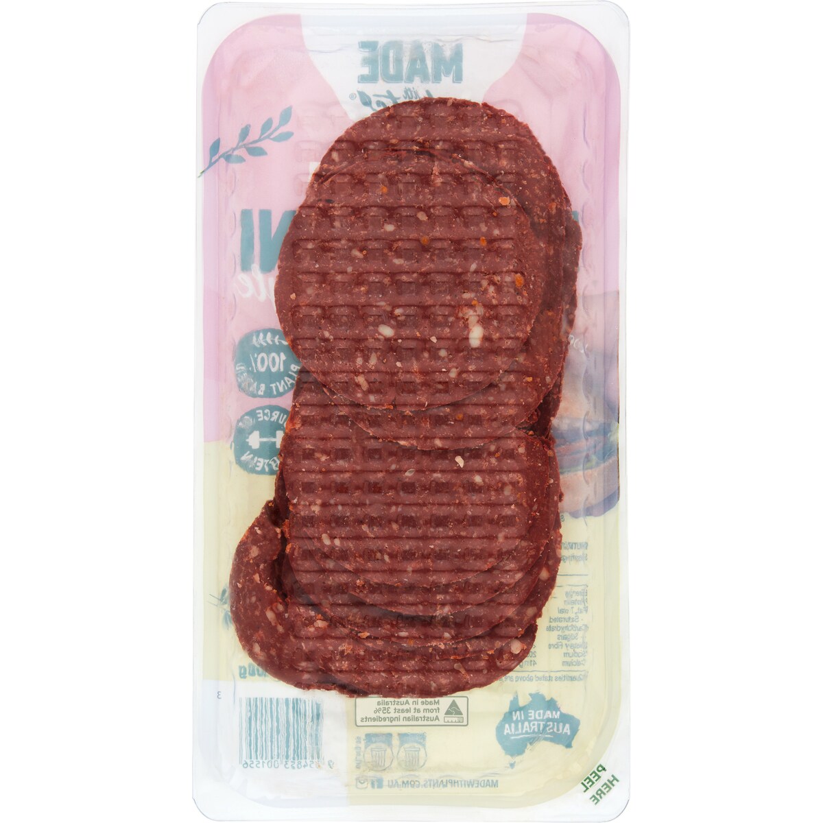 Made With Plants Meat Free Deli Style Pepperoni 100g