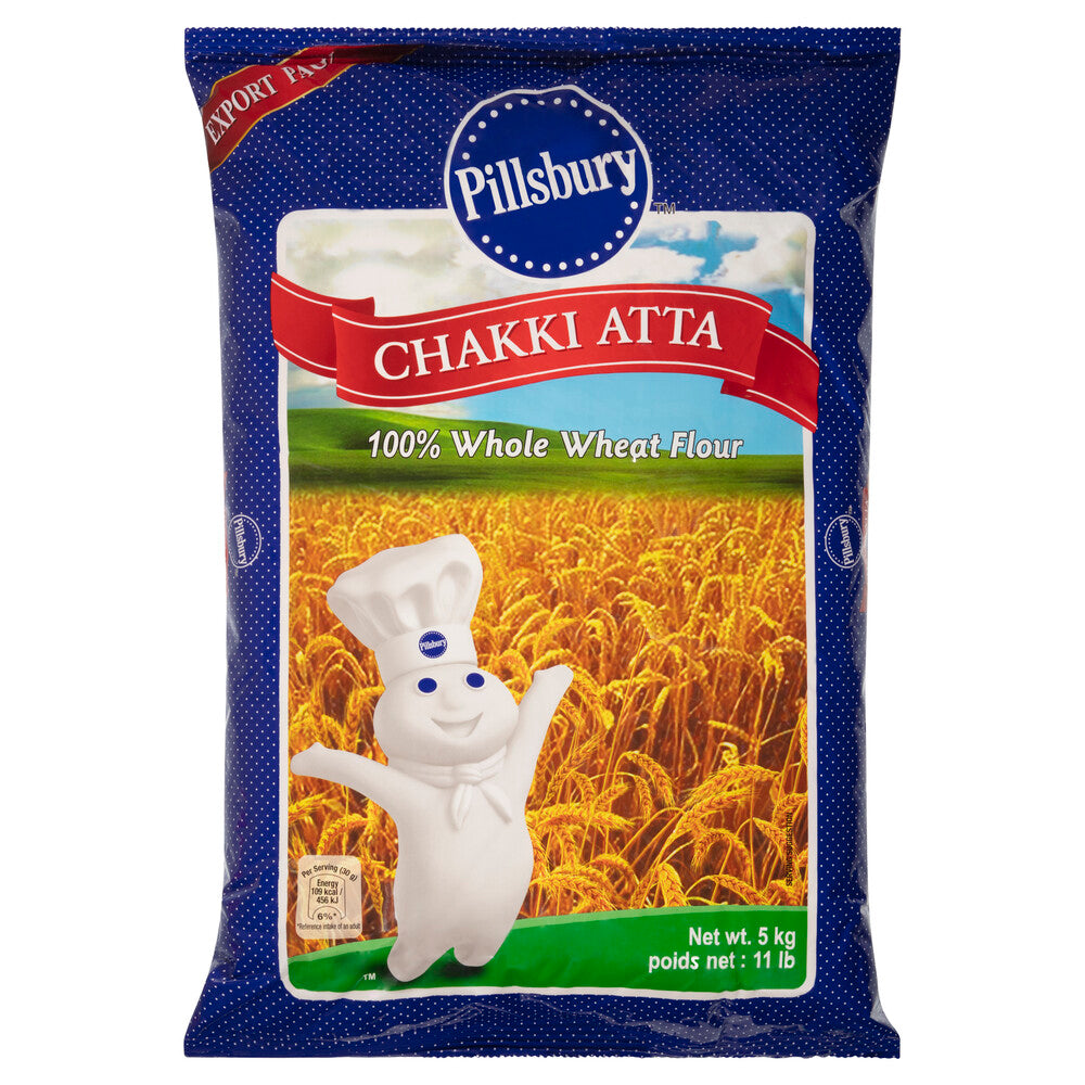 Pillsbury Chakki Atta Whole Wheat Flour - 5kg