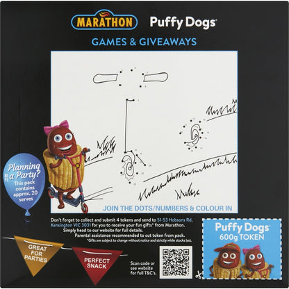 Marathon Puffy Dogs 600g