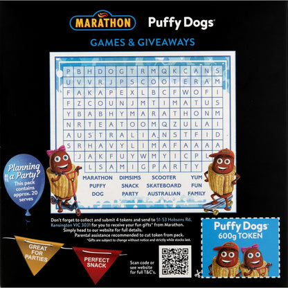 Marathon Puffy Dogs 600g