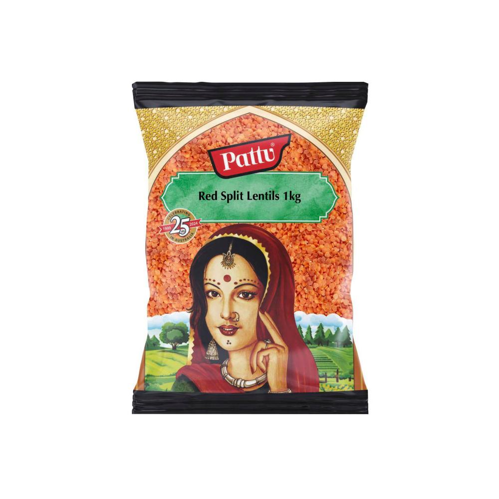 Pattu Red Split Lentils - 1 kg