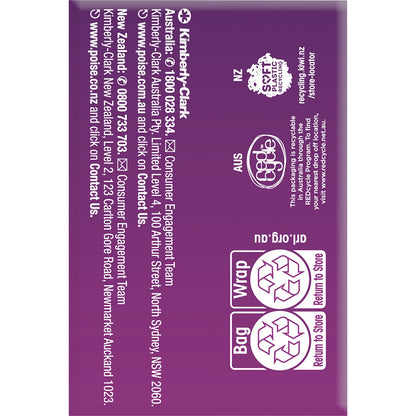 Poise Incontinence Liners Light 18 Pack