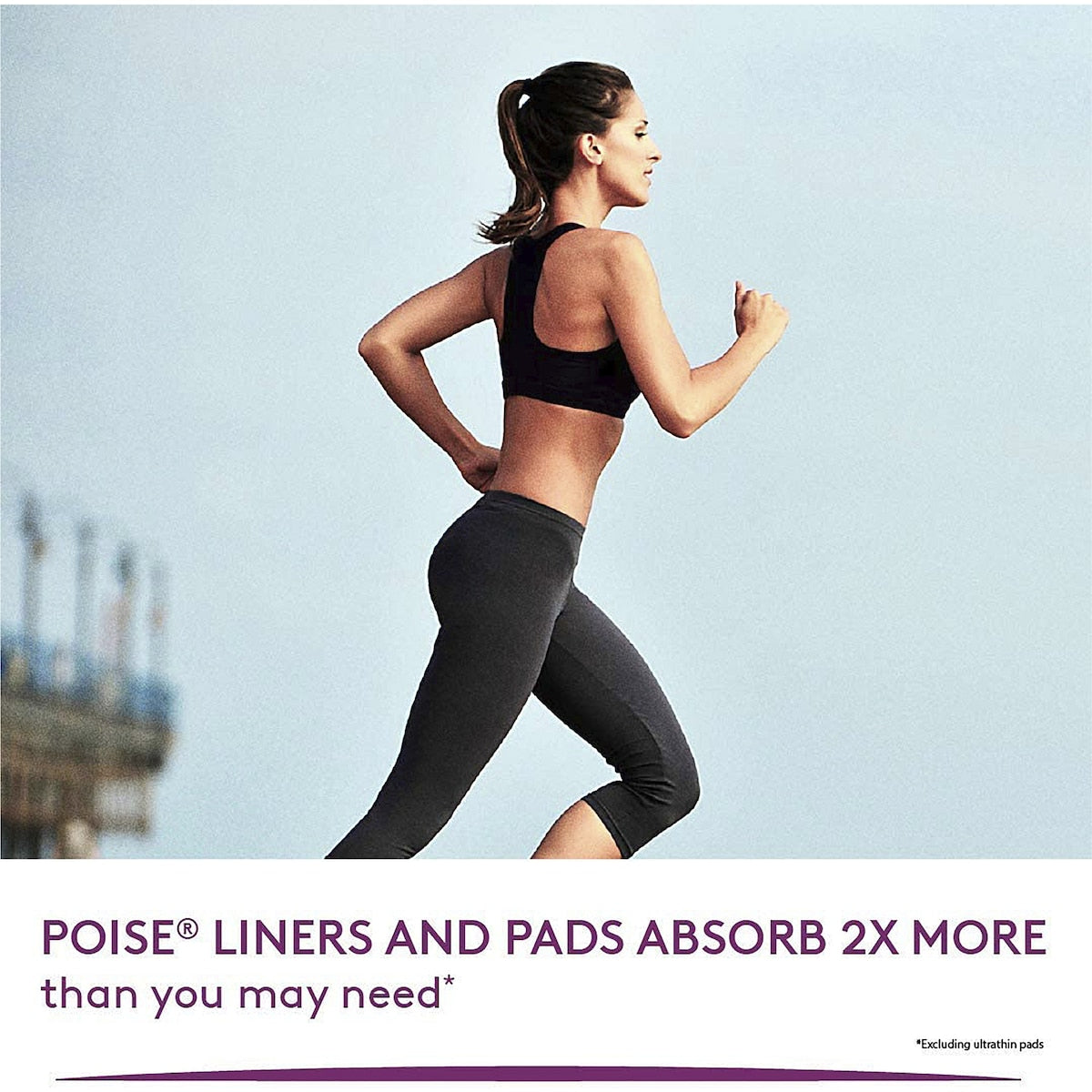 Poise Incontinence Liners Light 18 Pack