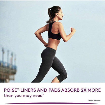 Poise Incontinence Liners Light 18 Pack