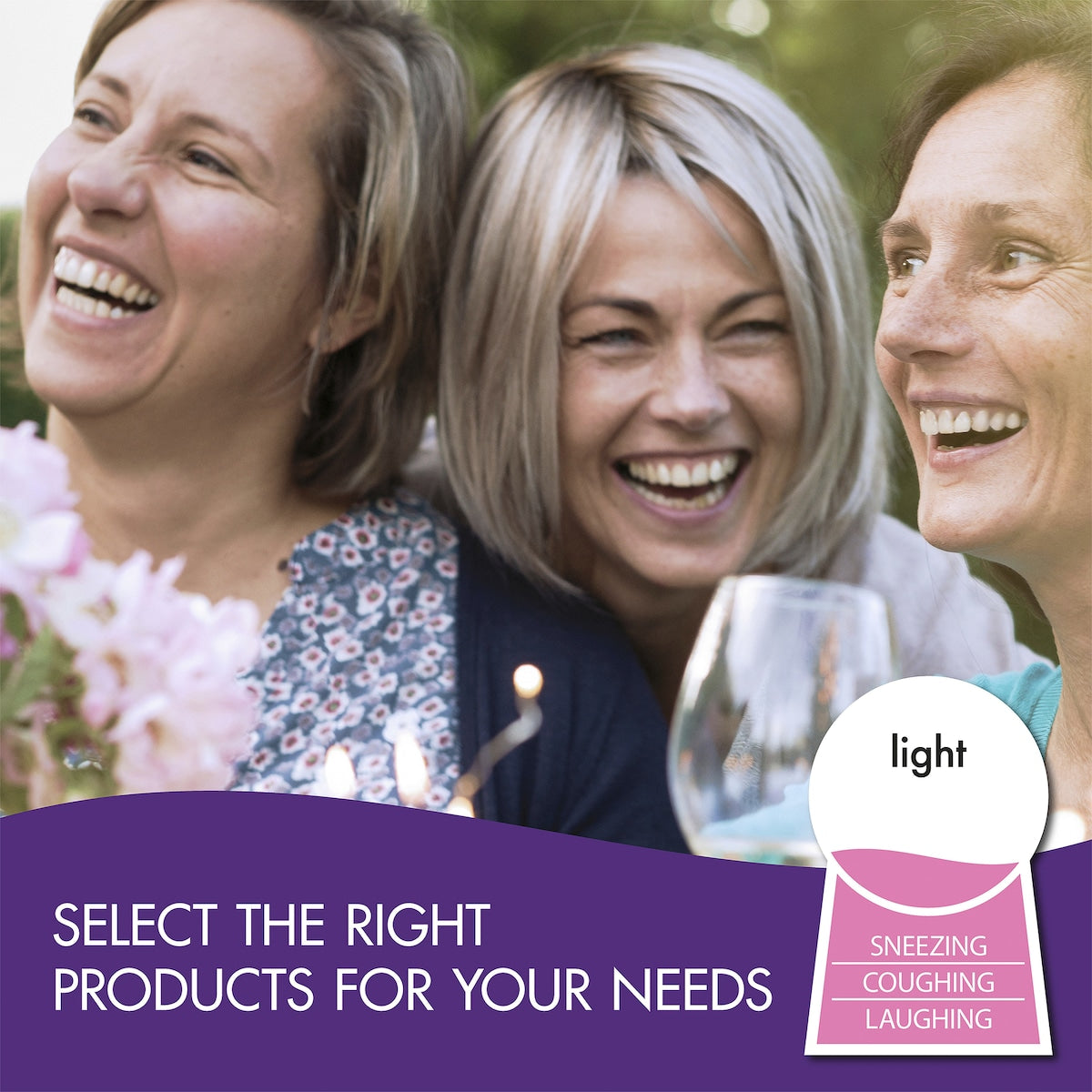 Poise Incontinence Liners Light 18 Pack