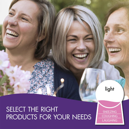 Poise Incontinence Liners Light 18 Pack