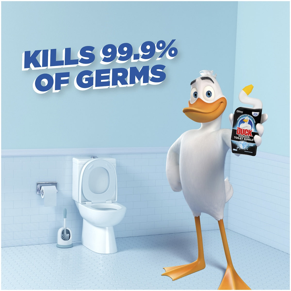 Duck Extra Power Toilet Shield Gel Ocean Burst 500ml