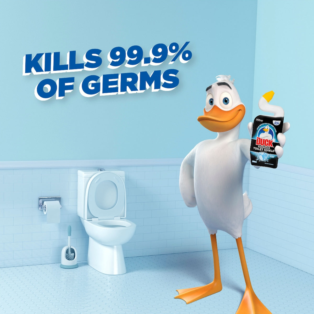 Duck Extra Power Toilet Shield Gel Ocean Burst 500ml